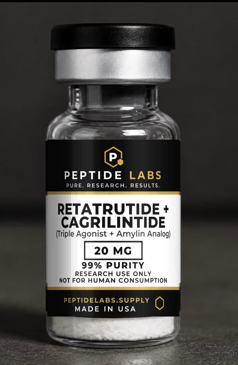 Retatrutide + Cagrilintide 20 mg research vial