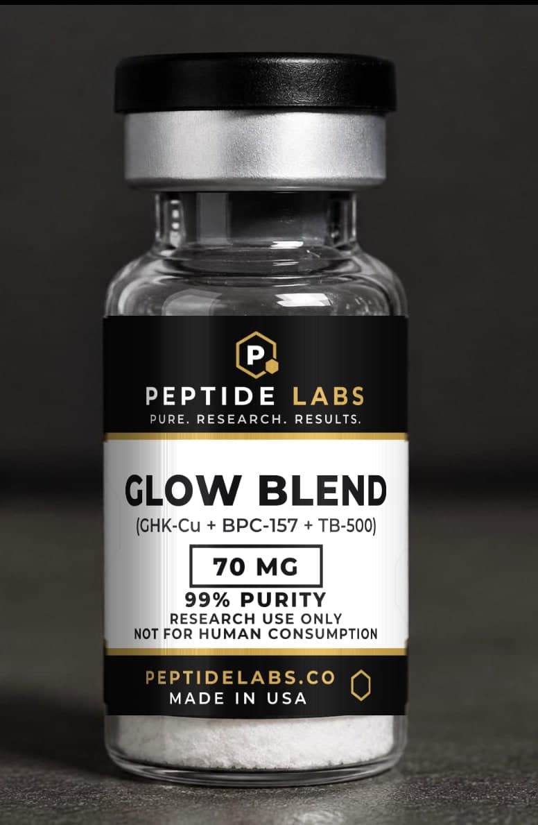 GLOW Blend 70 mg research vial